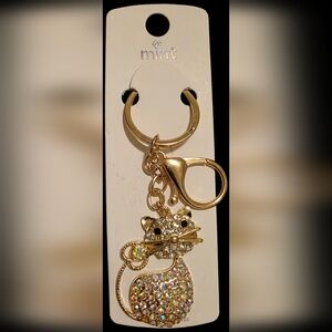 Iridescent 🐈 Keychain/Bag Charm